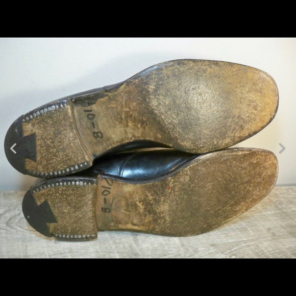 Joseph Cheaney & Sons Daytons Capped Cap Toe Black Dress Oxfords Shoes Men's 10 - Picture 10 of 10